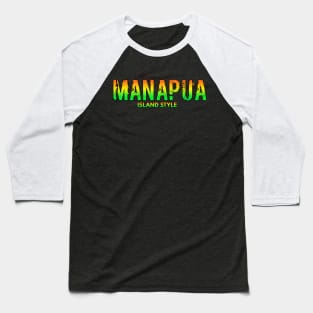 Hawaii Hawaiian manapua T-shirt designs Baseball T-Shirt